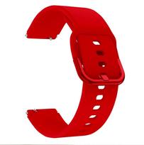 Suitable for Garmin Vivoactive 4S Venu 2S Replacement Band 18mm Replacement Silicone Wrist Strap Bracelet Band Soft and Durable Vivoactive 4S raudona