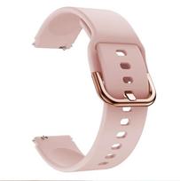 Suitable for Garmin Vivoactive 4S Venu 2S Replacement Band 18mm Replacement Silicone Wrist Strap Bracelet Band Soft and Durable Venu 2S rožinė