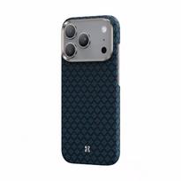 Benks Carbon Fibre Case For iPhone 17 Pro Max Kevlar Wireless Charging Back Cover Case for iPhone 17 PRO 1PC&ForiPhone17ProMax mėlyna