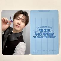 Stray Kids SKZOO Everywhere All Around The World FANS Special Photo Card Changbin gray
