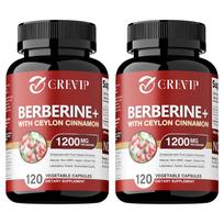 Grevip - Berberino hidrochloridas ir Ceilono cinamonas - 1200 mg 120*2