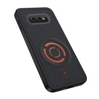 Skirta Samsung Galaxy S10e dėklas Galaxy S10e dangtelis Telefono dėklas Prabangus magnetinis silikoninis smūgiams atsparus apsauginis galinis dangtelis Coque Galaxy S10e black