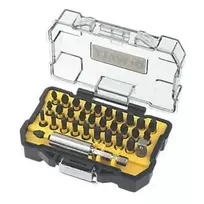 DeWalt DT70560T antgalių rinkinys atsuktuvams – 32 vnt., įvairūs antgaliai laikymo dėkle