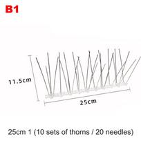 Anti Bird Spikes Pigeon Repellent, Stainless Steel Bird Control Spikes For Roof Balcony Window Ledges Protection 2 white