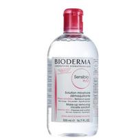 Bioderma Sensibio H2O Micellar Water 500ml, Gentle Makeup Remover, No‑Rinse Cleansing Solution for Sensitive Skin, Face Eyes Lips Cleanser two pcs