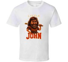 John Little John Robin Hood Prince Of Thieves Retro Caricature Unisex T-Shirt M brown