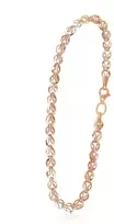 Diamond Sky Jewelry Auksinė apyrankė „Silvia XIII“
