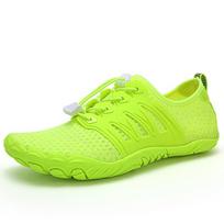 Aqua Shoes Moteriški batai basomis kojomis Paplūdimio batai Upstream Batai Orui pralaidūs sportiniai batai Quick Dry River Sea vandens sporto batai Hiki 39 žalia