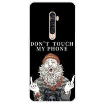 Skirtas OPPO Reno Case Minkštas TPU silikoninis animacinio filmo galinis dangtelis, skirtas OPPO Reno 2 Reno2 telefonų dėklams TPU juodas buferis, skirtas OPPO Reno Z Shell OPPO Reno 2