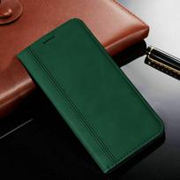 Matinis knygos odos piniginės atverčiamas telefono dėklas iPhone 15 14 13 12 11 Pro Max X XR XS Max 7 8 15 Plus smūgiams atsparus kortelių skyrius stovas minkštas dangtelis For iPhone 8 Plus žalia