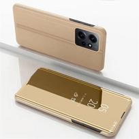 Veidrodinis apverčiamas telefono dėklas, skirtas Xiaomi Redmi Note 12 11 12s 10s 10 9 8 Pro 10C 12C Funda dangtelis, skirtas Redmi Note 12 Turbo Pro Plus dėklams Redmi Note 12 4G auksas