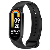 „Mi Band 9“ dirželis, skirtas „Xiaomi Smart band 8“, silikoninis išmanusis laikrodis, apyrankė NFC apyrankės keitimas Daugiaspalvis „Miband8“ dirželio diržo priedai For Mi band 8 juoda