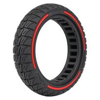 Nauja korio vientiso padanga guminė 8,5 colio padanga, skirta Xiaomi M365/pro/pro2/1s/Lite elektriniam paspirtukui 8,5x2-6,1 bekamerės padangos priedai raudona