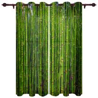 Žalių bambukų langų užuolaida miegamajam, namų dekoravimui, svetainės fonui, virtuvės užuolaida 100W x 160H(cm) x2