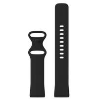 Silikoninis apyrankės dirželis skirtas Fitbit Versa 3/4 Smart Watch apyrankės keitimas Fitbit Sense S juoda