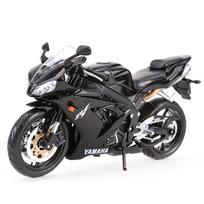 1/12 Yamaha YZF-R1 lieti automobiliai Kolekciniai pomėgiai Motociklų modeliai Žaislai juoda