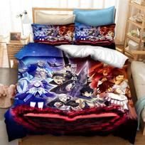 Anime juodųjų dobilų „Asta“ patalynės komplektas, antklodės užvalkalas, miegamojo antklodės užvalkalai, viengulis, dvigulis, karališko dydžio, antklodės užvalkalas, namų tekstilė AU Single 140x210cm