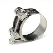 Tvirtas nerūdijančio plieno spaustukas, tinkamas aukšto slėgio žarnoms 26 28mm 20-22mm gray