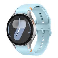 Dirželis, skirtas Samsung Galaxy Watch 7 FE 44mm 40mm 4 6 Classic 5 Pro 45mm silikoninė sportinė riešo apyrankė correa Galaxy Watch 7 Band Galaxy watch FE šviesiai mėlyna spalva