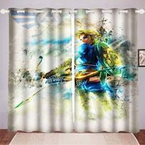 The Legend Of Zelda Namų Dekoras Svetainė Miegamasis Užuolaidos Blackout Užuolaidoms Žaidimų Virtuvės Aksesuarai Kalėdinės Dovanos 100x140cm blue