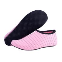 Neslystantys Greitai džiūstantys Paplūdimio batai plaukimui, nardymui, paviršiniam nardymui - Minkštapadžiai Vandens batai vyrams ir moterims L (38-39) pink