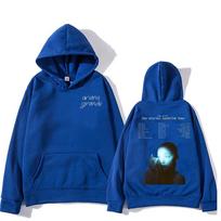 Ariana Grande Eternal Sunshine Tour Vyriškas didelio dydžio su gobtuvu Retro mados laisvas gatvės rudens žiemos džemperis M blue