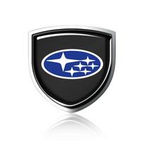 1 vnt. 3D metalinis automobilio durų skydo emblema automobilio kėbulo ženklelis lipdukas stilius Subaru STI BRZ Impreza Forester Legacy Outback Levorg Tribeca juoda
