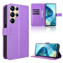 Atlenkiami dėklai Oukitel C68 telefonui, pagaminti iš PU odos, užtikrinantys viso korpuso apsaugą, atsparūs smūgiams, patvarūs, retro stiliaus telefono dėklas for Oukitel C68 violetinė