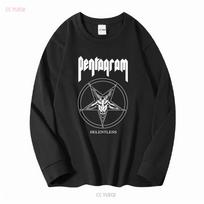 NWT Pentagram Relentless Band Metal Juodi vyriški marškinėliai dydis S 5XL vintage Išplauti grafiniai Patogūs Tamprios Streetwear M black