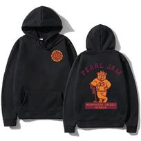 Pearl Jam Dark Matter Pasaulio Džemperiai Lokas Gerbėjų Dovanos Klasikiniai Gobtuviniai Džemperiai Madingi Unisex Laisvalaikio Megztiniai su Gobtuvu Vilnos Gobtuviniai Drabužiai viršus M black