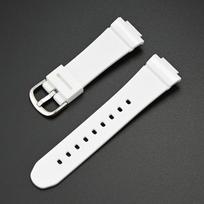 Skirta Casio Baby-G BGA-130/131/132/133/160/161 BGD-140/141/500/501/560/5000 laikrodžio dirželis TPU juosta Derva Moteriškas 14 mm apyrankė 14mm balta