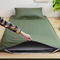 WOSTAR 360° visiškai uždengiamas su užtrauktuku čiužinio užvalkalas porai/vaikui 150x190cm viengulei dvigulei lovai apsauginis paklotas 90x190cm 1pc