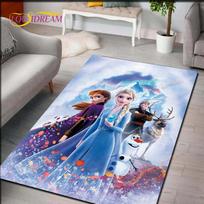 Nauji Animaciniai Ledo Kilimai Vaikų Ropojimo Kilimai Svetainės Arbatos Stalo Kilimėliai Miegamojo Kilimas Plaunami Grindų Kilimėliai Namų Zonos Kilimėlis 60cm x 90cm