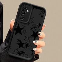 dėklas telefonui Samsung Galaxy A55 A52 A33 dėklai A24 A15 A12 A23 A22 5G A54 A52s A53 A14 funda Dangtelis Pentagrama Menas Žvaigždė Mėnulis Šaunus for Galaxy A35 5G