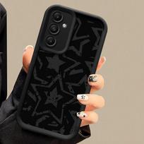 dėklas telefonui Samsung Galaxy A55 A52 A33 dėklai A24 A15 A12 A23 A22 5G A54 A52s A53 A14 funda Dangtelis Pentagrama Menas Žvaigždė Mėnulis Šaunus for Galaxy A53 5G