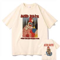 Acid Bath Kai Nutrūksta Aitvaro Virvė Albumo Grafinis Spaudas Marškinėliai Vyrams Moterims Vintažiniai Gotiško Roko Marškinėliai Vyriški Hip Hop Didelio Dydžio Marškinėliai S chaki