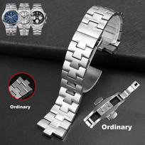 Laikrodžio apyrankė VACHERON CONSTANTIN 47660/7900 Dirželis Nerūdijančio plieno apyrankė Užjūrio 24X7mm Vyriškos laikrodžio detalės 24-7mm sidabras