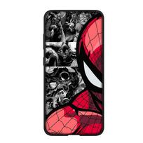for iPhone 17 16 15 Xiaomi Poco F7 F8 X7 X6 C85 C75 C71 M8 Redmi Note 14 13 12 Pro Max 14C 13C 15C A3 A4 Case Anime Spider Man Marvel Spiderman Cover for iPhone 15 Plus rausvai ruda