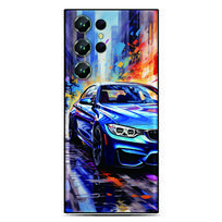 Sportinio automobilio šaunus galinis dangtelis, skirtas Samsung Galaxy A57 A37 5G A06 A07 A17 4G F17 S26 Plus Ultra A36 A56 A55 A25 A26 A16 telefonui For Galaxy A14 5G