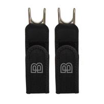 Diržas be sagties Elastingas Reguliuojamas Tingus Diržas Tvirtinimo juostelės dizainas Tampri juosmens juosta Tingus Patogus Diržas 2pcs black
