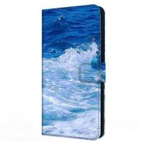 Samsung A16 magnetinis piniginės dėklas reljefinė capa odinis dėklas apsauga knygutė apverčiamas dėklas Galaxy A06 A56 A26 A36 A 16 06 56 36 26 -Samsung Galaxy A36 gray