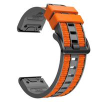 22mm 26mm Quick Fit Strap for Garmin Fenix 8 7 Pro 7S 6X 6 Venu 3 Tactix 7 Breathable silicone bracelet correa Fenix 8 band 47mm 22mm Fenix 8 47mm black