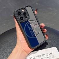 S-Schalke 04 Silikoninis telefono dėklas iPhone 17 Air 17 16 15 14 13 12 11 Plus Pro Max smūgiams atsparus minkštas dėklas iPhone 16e