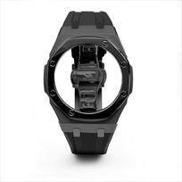 GA2100 Mod rinkinys Poliruotas metalinis dėklas apyrankė Skirta Casio G-SHOCK GA-2100 GA-2110 GA-B2100 Nerūdijančio plieno rėmelis laikrodžio dirželis Aksesuarai GA2100 2110 B2100 gray