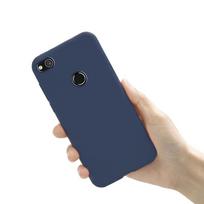 Dėklas Huawei P8 P9 Lite 2017 / Honor 8 Lite dėklas TPU plonas telefono dėklas Huawei P9 Lite 2017 minkštas Fundas P8 Lite 2017 buferis P9 Lite 2017 tamsiai mėlyna spalva