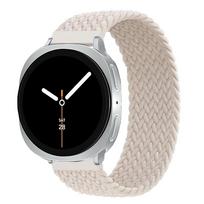 Nertas vieno pynimo dirželis Samsung Galaxy watch 8 Classic laikrodžiui, dirželio priedai, elastinė apyrankė correa galaxy watch 8 dirželis 40/44mm Galaxy 8 classic&S gray