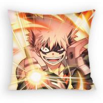 Animacinis Anime Personažas Katsuki Bakugo Pagalvės užvalkalas Sofa Svetainė Miegamasis Galvūgalio Atlošo Pagalvė Kvadratinė Pagalvė Pietų Metas 30x30 cm beige