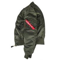 Winter Bomber Striukė Oro pajėgų paminkštinta vyriška ir moteriška striukė su apverčiama vyriška striuke L black