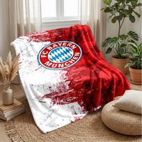 Miuncheno „Bayern“ tematikos pledas Minkštas flanelinis vilnos pledas Šiltas lengvas užklotas namams, sofai, lovai 75x90cm