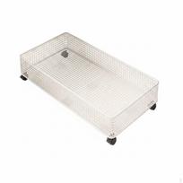 Po sofa saugojimo vežimėlis, judinamas stalčiaus tipo krepšys, taupantis vietą, ištraukiamas White Large white